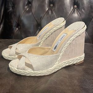 Jimmy Choo Slide Wedges